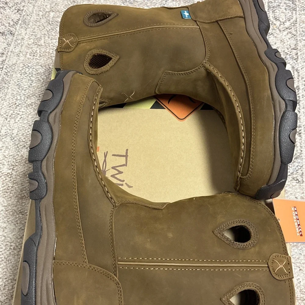 Twisted X Mens Waterproof Pull On Work Boot - Composite Toe MHKBCW1 Sz 13 M New